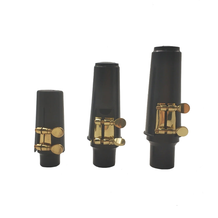 Saxophone Mouthpiece + Hat Clip Wind Instrument Accessories, Specification: Alto - Wind Instruments by buy2fix | Online Shopping UK | buy2fix