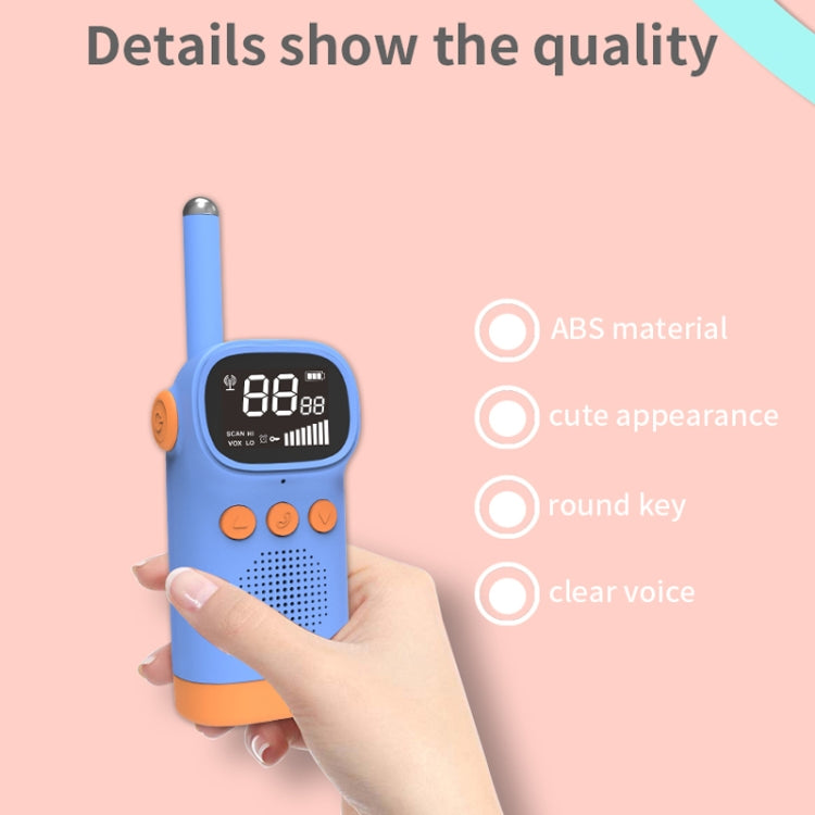 D20 Walkie-Talkie Children Toy Mini Wireless Call Interactive Toy, Colour: Pink + Pink - Consumer Electronics by buy2fix | Online Shopping UK | buy2fix