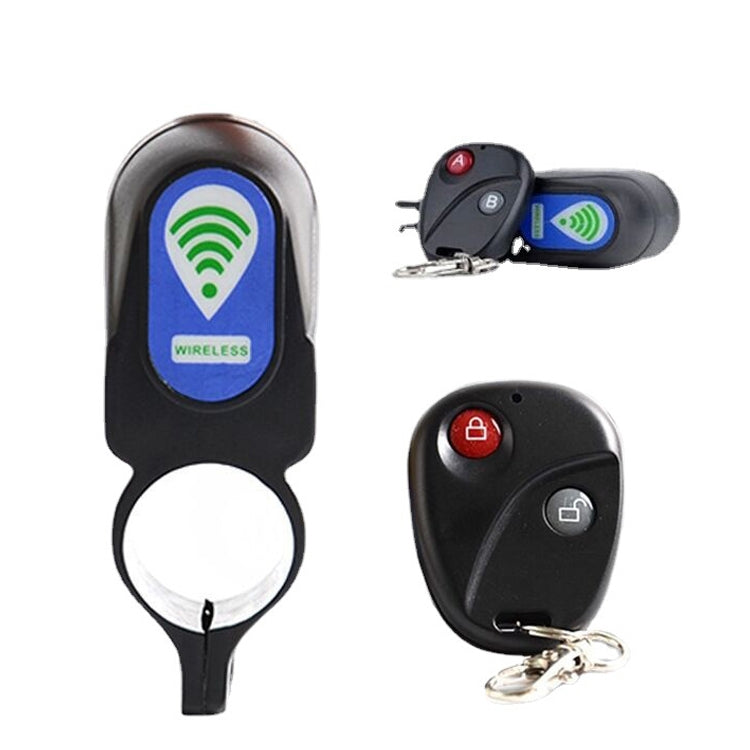 BG-262A Bicycle Remote Control Alarm Anti-Theft Alarm Car Lock(Black) - Bicycle Locks & Bicycle Pumps by buy2fix | Online Shopping UK | buy2fix