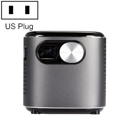 D048B 2.4G/5G WiFi Mini Smart Touch Bluetooth Projector Portable HD Phone Projector(US Plug) - Mini Projector by buy2fix | Online Shopping UK | buy2fix