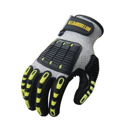 ROTOSAFETY RZT-HFZ20 Shock-Proof Anti-Smashing Anti-Cutting Anti-Collision Gloves TPR Mechanical Maintenance Fire Rescue Miners Mining Anti-Stab Gloves, Size: XL - Workplace Safety Supplies by buy2fix | Online Shopping UK | buy2fix