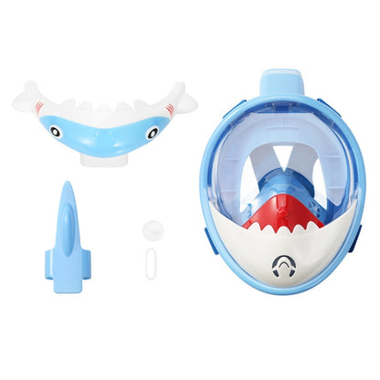 Cartoon Kids Full Dry Diving Mask Swimming Anti-Fog Snorkeling Mask, Size: XS(Dinosaur) - DJI & GoPro Accessories by buy2fix | Online Shopping UK | buy2fix