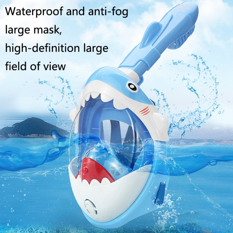 Cartoon Kids Full Dry Diving Mask Swimming Anti-Fog Snorkeling Mask, Size: XS(Dinosaur) - DJI & GoPro Accessories by buy2fix | Online Shopping UK | buy2fix