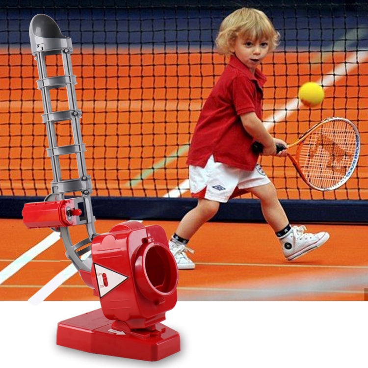 2 in 1 Tennis & Baseball Automatic Serving Machine(Red) - Toy Sports by buy2fix | Online Shopping UK | buy2fix