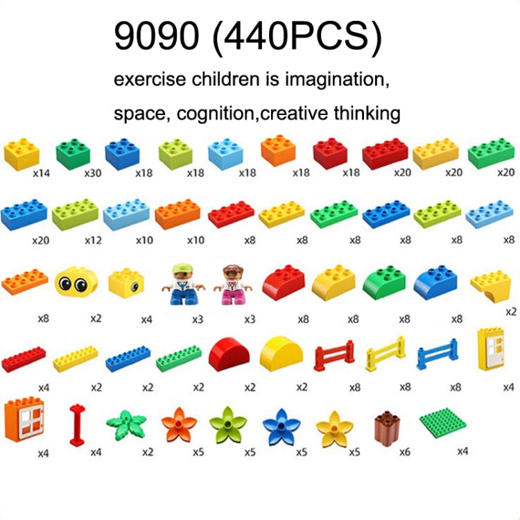 9090 (440 PCS) Children Assembling Building Block Toy Set - Building Blocks by buy2fix | Online Shopping UK | buy2fix