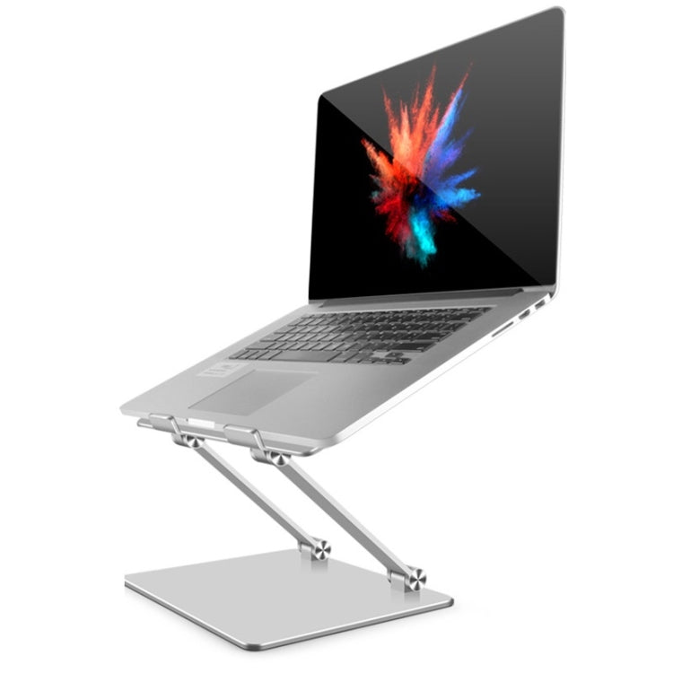 L301 Laptop Portable Adjustable Desktop Cooling Bracket(Moon Silver) - Computer & Networking by buy2fix | Online Shopping UK | buy2fix