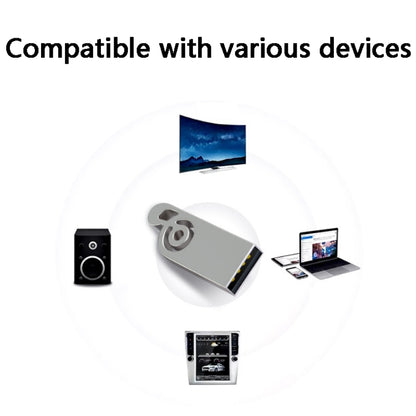 Zsyyh2 USB 2.0 High Speed Music Note USB Flash Drives, Capacity: 32GB(Black) - USB Flash Drives by buy2fix | Online Shopping UK | buy2fix