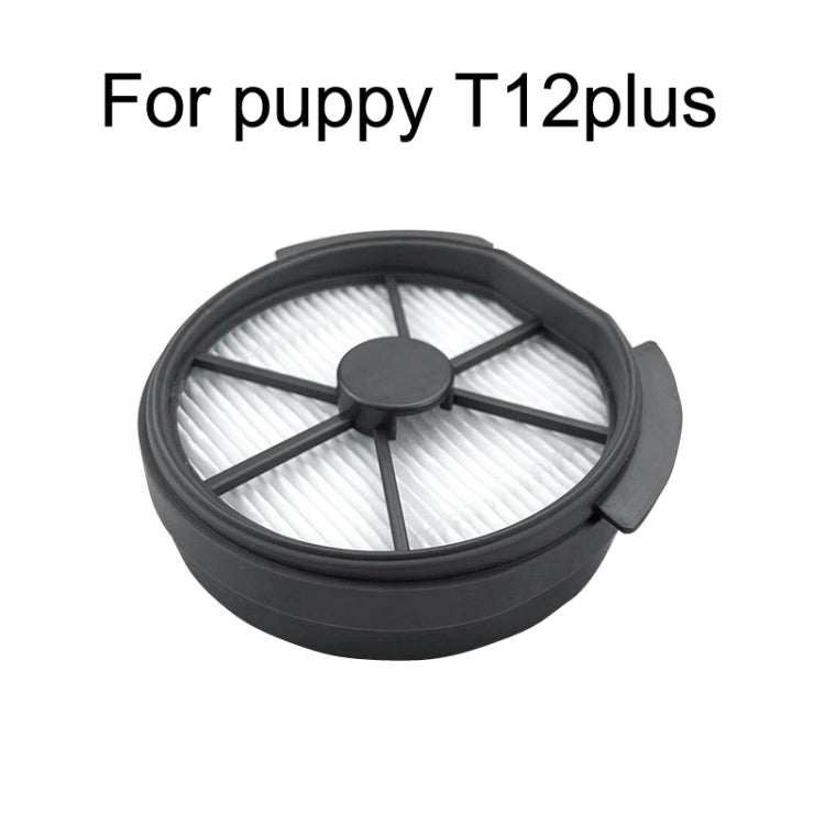 2PCS Front Filter Vacuum Cleaner Accessories For Puppy T12 Plus - Consumer Electronics by buy2fix | Online Shopping UK | buy2fix
