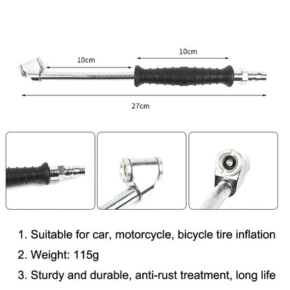 Car Tire Double-Ended Air Nozzle, Specification: Globe - In Car by buy2fix | Online Shopping UK | buy2fix