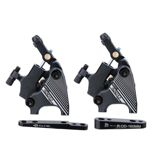 1 Pair IIIPRO Flat Mount Road Calipers Bilateral Brakes(Black) - Outdoor & Sports by IIIPRO | Online Shopping UK | buy2fix