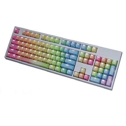 104 Keys Light-transmitting Dip-dyed Keycaps(Rainbow Dip) - Other by buy2fix | Online Shopping UK | buy2fix