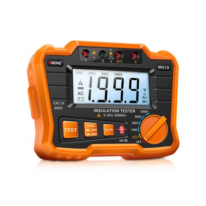 ANENG MH10 Digital High Precision Insulation Resistance Tester(Orange) - Consumer Electronics by ANENG | Online Shopping UK | buy2fix