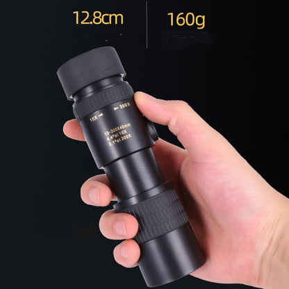 10-300x40 Monocular HD Telescope BAK4 Prism Telescope,Style: Standard - Monocular Binoculars by buy2fix | Online Shopping UK | buy2fix