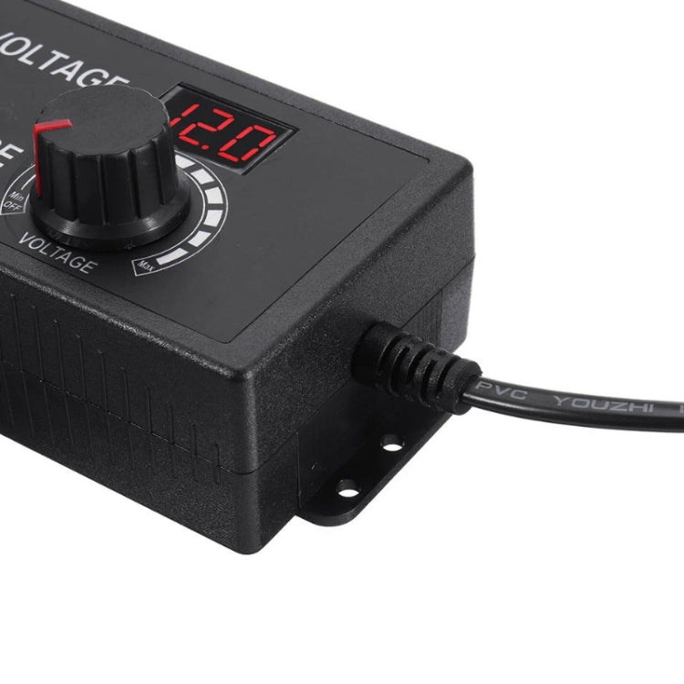 HuaZhenYuan 3-12V5A High Power Speed Regulation And Voltage Regulation Power Adapter With Monitor, Model: UK Plug - Consumer Electronics by HuaZhenYuan | Online Shopping UK | buy2fix