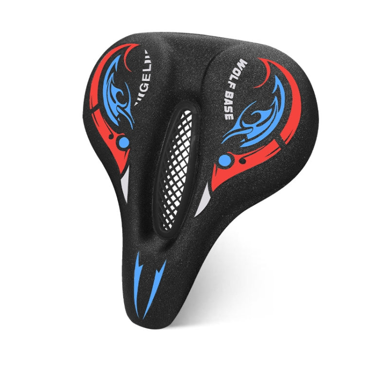 Bicycle Seat Cover Thickened Silicone Shock-absorbing Saddle Cover(Black) - Outdoor & Sports by buy2fix | Online Shopping UK | buy2fix