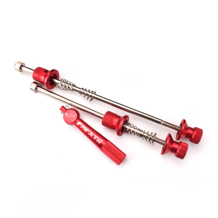 FMFXTR Mountain Bicycles Flower Drum Fast Disassembly Rod(Red) - Outdoor & Sports by FMFXTR | Online Shopping UK | buy2fix