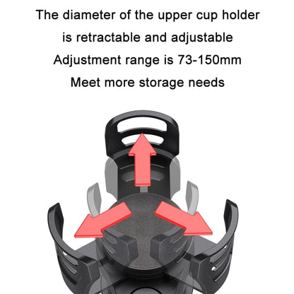 Car Multifunctional Retractable Rotating Water Cup Holder(SD-1048) - In Car by buy2fix | Online Shopping UK | buy2fix