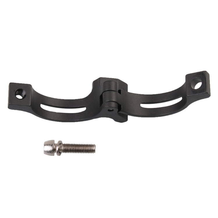 FMFXTR Bike Front Derailleur Clamp Straight Lock Turn to Clamp Converting Seat(Black 34.9mm) - Pipe clamps by FMFXTR | Online Shopping UK | buy2fix