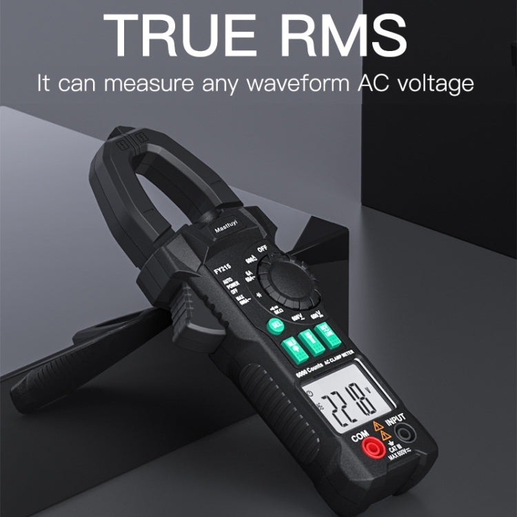 Mastfuyi FY215 High Precision Clamp Meter Multimeter AC/DC Digital Ammeter - Consumer Electronics by Mastfuyi | Online Shopping UK | buy2fix