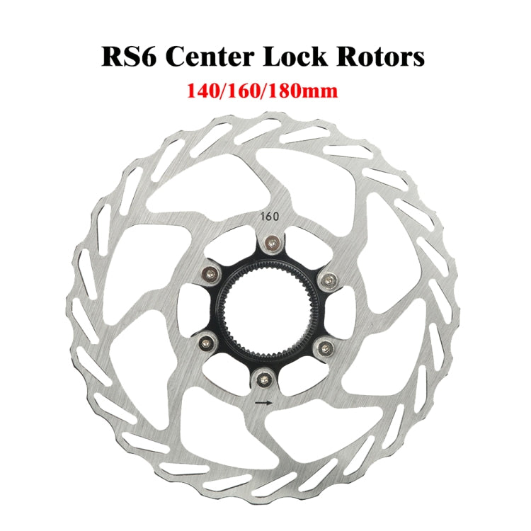 RACEWORK RS6 Mountain Bike Mid-lock Discs, Diameter: 160mm - Bicycle Brake Parts by RACEWORK | Online Shopping UK | buy2fix