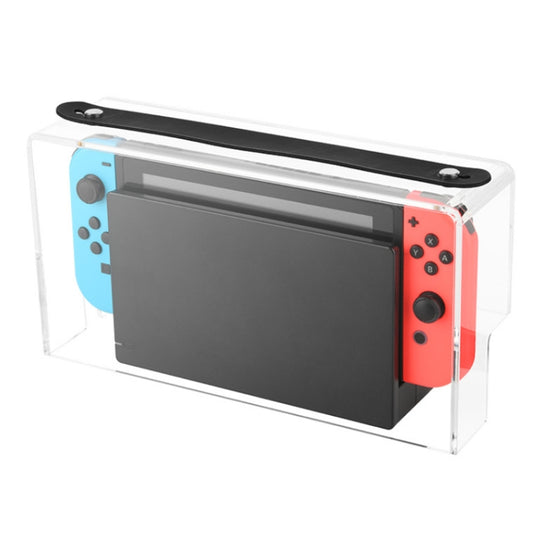 Game Stand Acrylic Dustproof Carrying Case For Switch OLED(Transparent) - Cases by buy2fix | Online Shopping UK | buy2fix