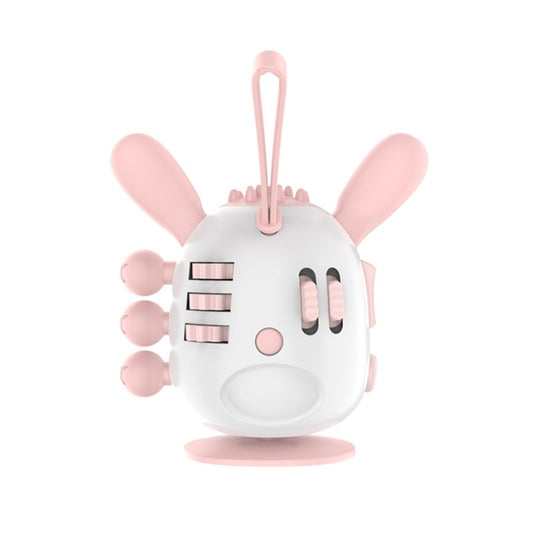 Decompression Cartoon Cube Educational Toy(Pink Rabbit) - Fidget Cube by buy2fix | Online Shopping UK | buy2fix