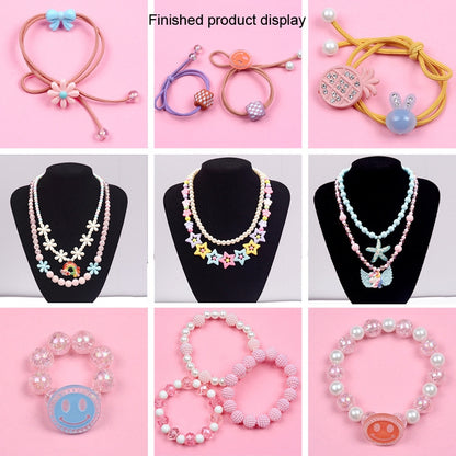 24 Grid Acrylic Beaded Kids DIY Necklace Bracelet Toys(Ice and Snow Series) - DIY Developmental Toys by buy2fix | Online Shopping UK | buy2fix