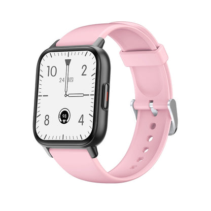 QS16Pro 1.69-Inch Health Monitoring Waterproof Smart Watch, Supports Body Temperature Detection, Color: Pink - Smart Wear by buy2fix | Online Shopping UK | buy2fix