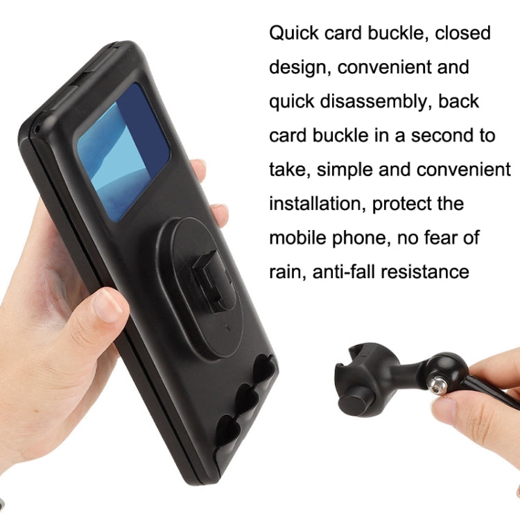 WEST BIKING Mountain Bicycle Riding Shock-proof Fixed Mobile Phone Bracket, Style: Rearview Mirror - Outdoor & Sports by WEST BIKING | Online Shopping UK | buy2fix