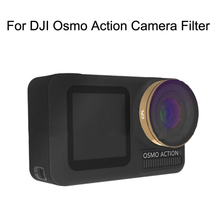 JSR For DJI Osmo Action Motion Camera Filter, Style: LG-ND8 - Lens Filter by JSR | Online Shopping UK | buy2fix