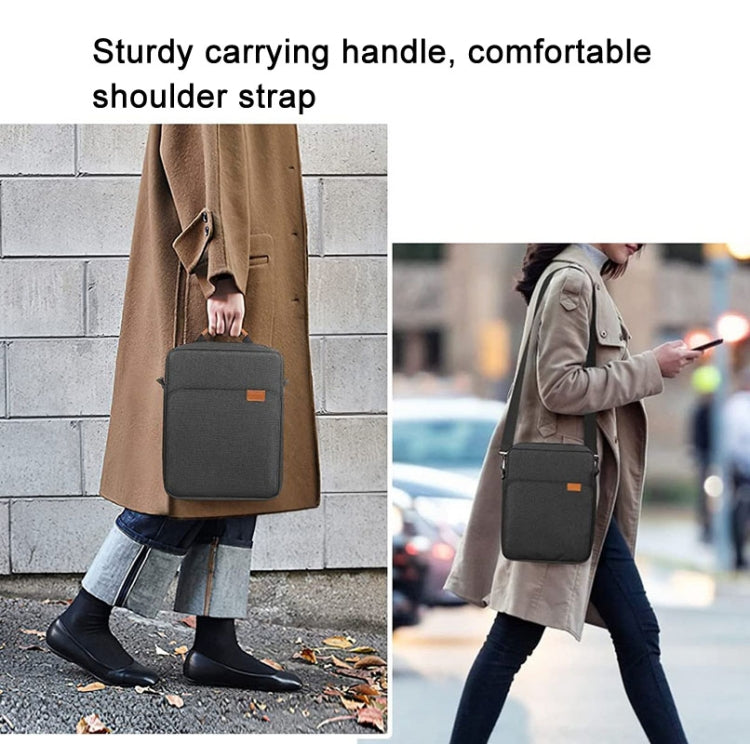 Vertical Laptop Bag Handheld Shoulder Crossbody Bag, Size: 13.3 Inch(Blue) - 13.3 inch by buy2fix | Online Shopping UK | buy2fix