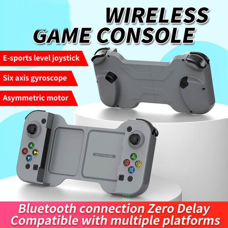 D5 Wireless Bluetooth Game Controller Joystick For IOS/Android For SWITCH/PS3/PS4(Gray) - Controller Gamepad by buy2fix | Online Shopping UK | buy2fix