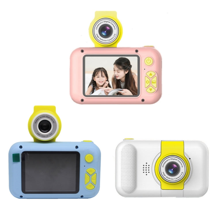 X101 Mini HD Lens Reversible Child Camera, Color: Pink+8G+Card Reader - Consumer Electronics by buy2fix | Online Shopping UK | buy2fix