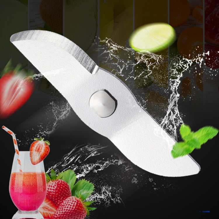 50 PCS CA-M239 Portable Fruit Juicer Blade Semi-Circle Straight 304 Stainless Steel Stirring Knife - Home & Garden by buy2fix | Online Shopping UK | buy2fix