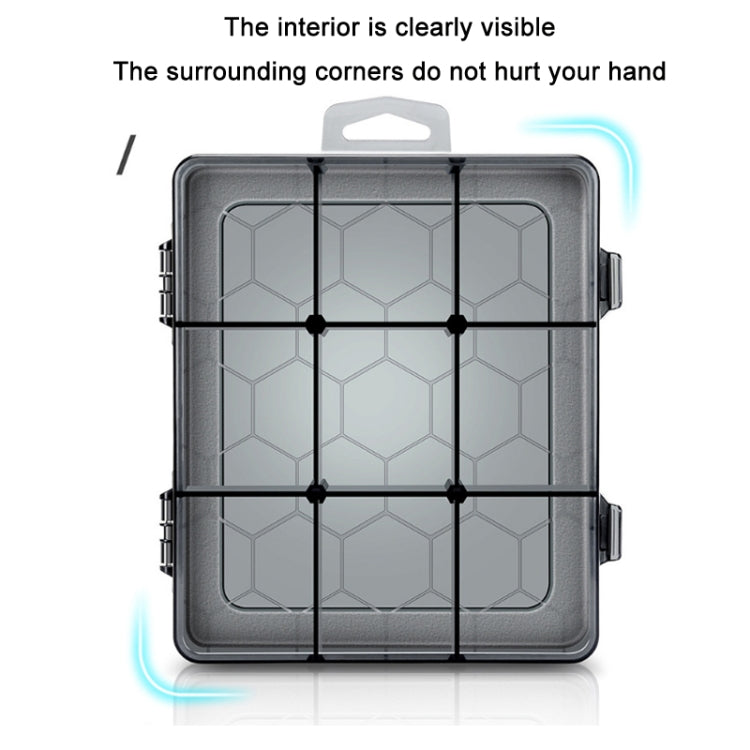 Multi-Compartment Sorted Electronic Parts Organiser, Specifications: 15 Grid - Storage Bags & Boxes by buy2fix | Online Shopping UK | buy2fix