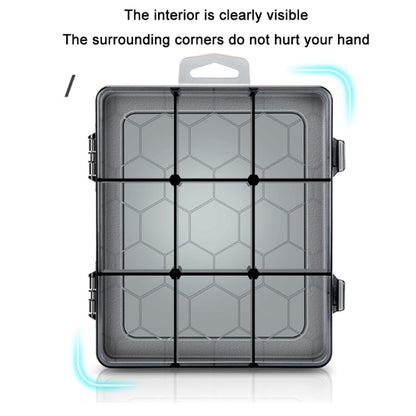 Multi-Compartment Sorted Electronic Parts Organiser, Specifications: 18 Grid - Storage Bags & Boxes by buy2fix | Online Shopping UK | buy2fix