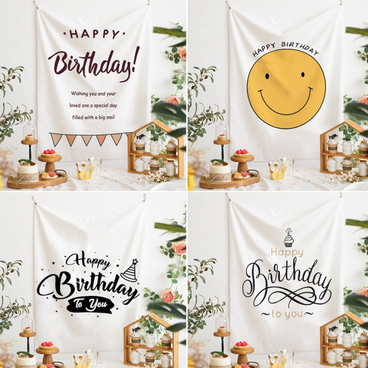 GT282 Birthday Background Cloth Party Scene Arranges Children Photos, Size: 150x200cm Velvet Cloth(2) - Camera Accessories by buy2fix | Online Shopping UK | buy2fix