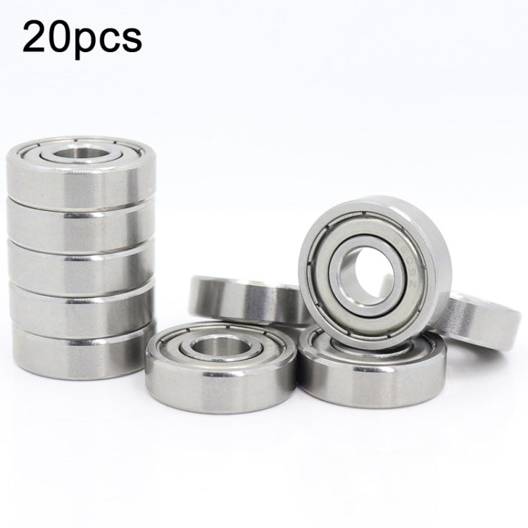 609zz 20pcs Miniature Bearings Silent Deep Groove Ball Bearings - Bearing by buy2fix | Online Shopping UK | buy2fix