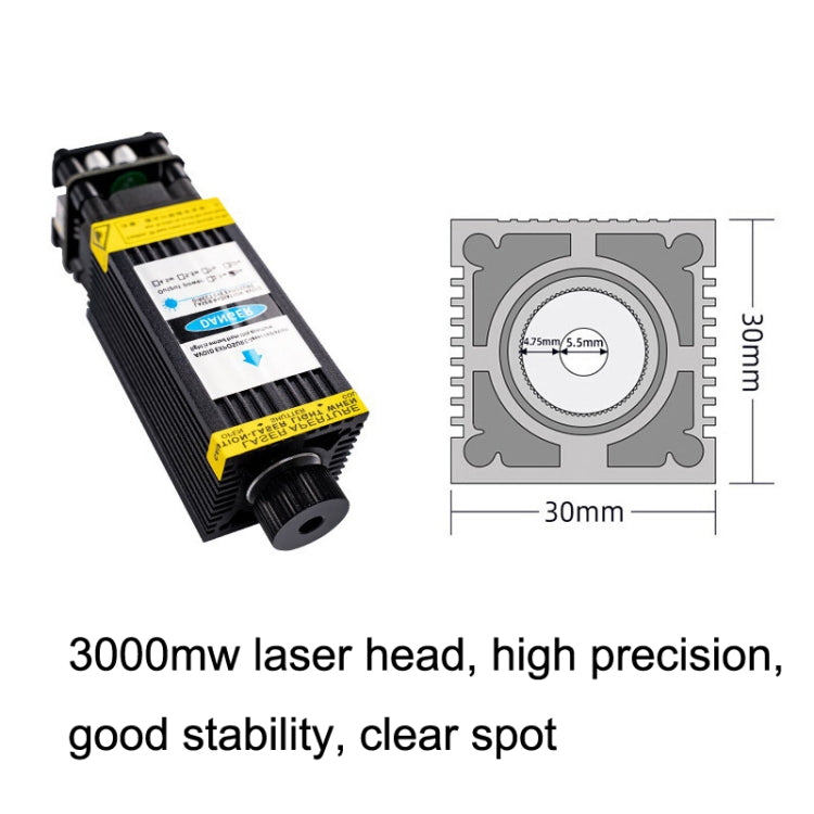 DAJA J3 For D2 / D3 Small Laser Carving Machine Blu-ray Laser Head EU Plug, Spec: 15W - Consumer Electronics by buy2fix | Online Shopping UK | buy2fix