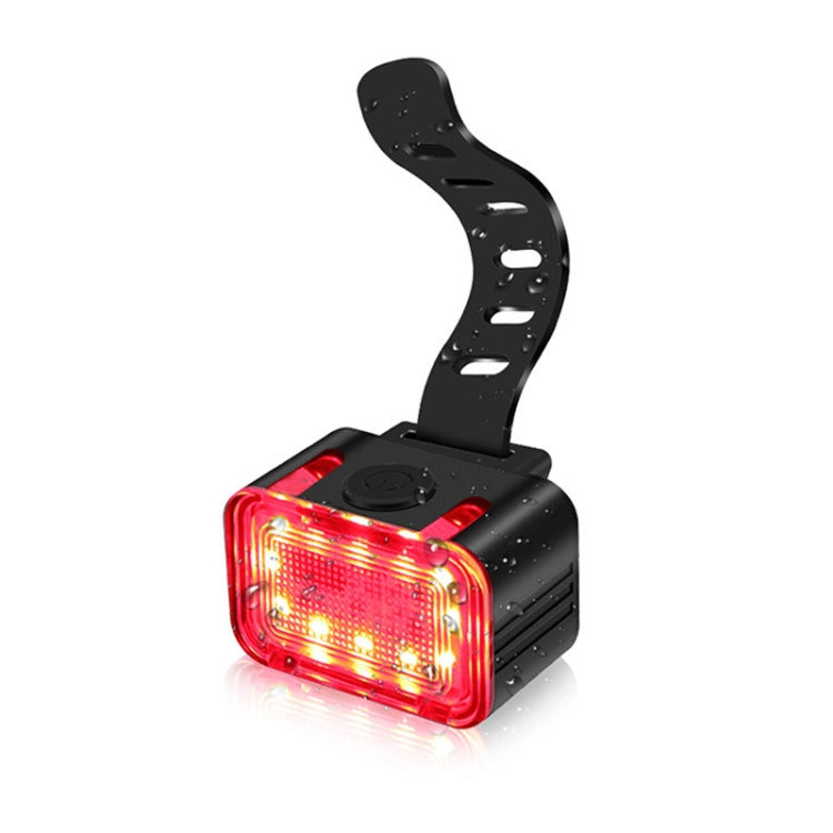 Bicycle Light USB Charging Outdoor LED Riding Lamp Set, Style: Tail Light - Taillights by buy2fix | Online Shopping UK | buy2fix