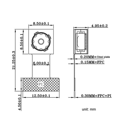 HDF5640-AF AF OV5640 Support 1080P 5MP Camera Module - Consumer Electronics by buy2fix | Online Shopping UK | buy2fix