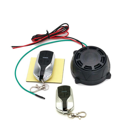 12V Motorcycle Anti-theft Remote Control Horn Alarm, Specification: 2 RC - In Car by buy2fix | Online Shopping UK | buy2fix