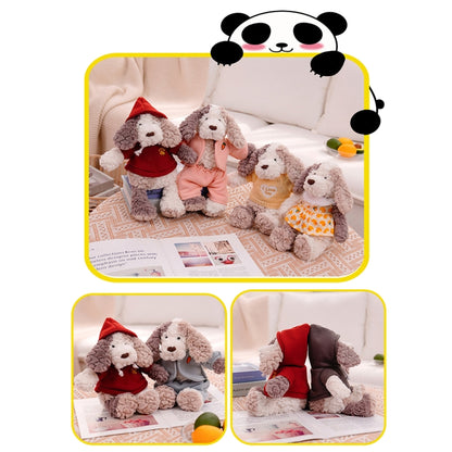 Cute Dressing Teddy Plush Toys Decorative Gift Plush Doll, Color: Gray Suit - Soft Toys by buy2fix | Online Shopping UK | buy2fix