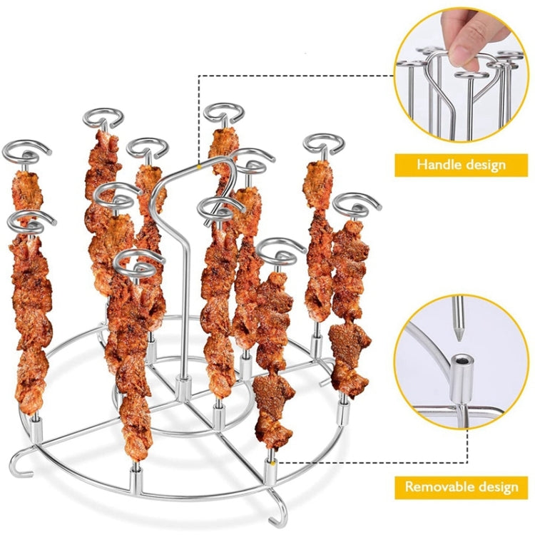8QT Skewer Stand Grill Dehydrator Rack Air Fryer Accessories - Kitchen Machine Accessories by buy2fix | Online Shopping UK | buy2fix