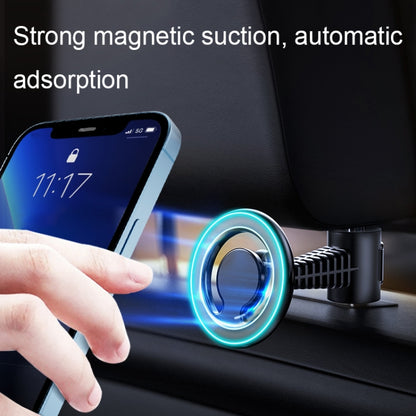 D19 Car Magnetic Mobile Phone Holder Rotatable Metal Navigation Bracket, Spec: Seat (Silver) - In Car by buy2fix | Online Shopping UK | buy2fix