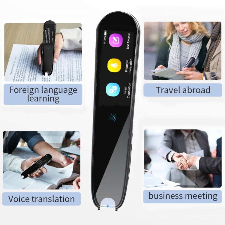 X2 International Version Multilingual Translation Pen Offline Learning Scanning Pen 112 Languages(Black) - Consumer Electronics by buy2fix | Online Shopping UK | buy2fix