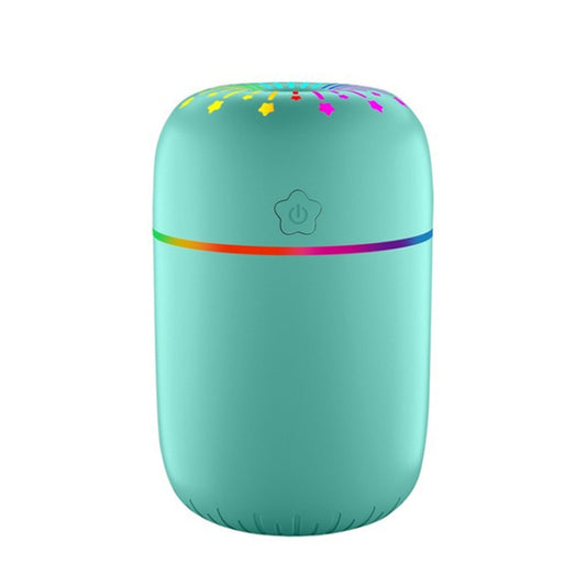 Colorful Cup USB Ambient Light Air Humidifier Desktop Car Marquee Humidifier(Lucky Star Green) - Air Purifiers & Accessories by buy2fix | Online Shopping UK | buy2fix