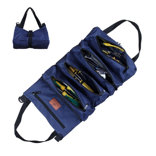 WESSLECO Oxford Cloth Electrical Hardware Hanging Tool Storage Bag(Blue) - Storage Bags & Boxes by WESSLECO | Online Shopping UK | buy2fix