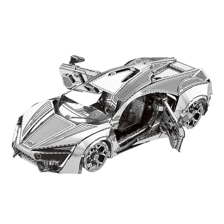 Sportcar 3D Three-dimensional Metal Car Assembly Model DIY Puzzles Toy - Puzzle Toys by buy2fix | Online Shopping UK | buy2fix