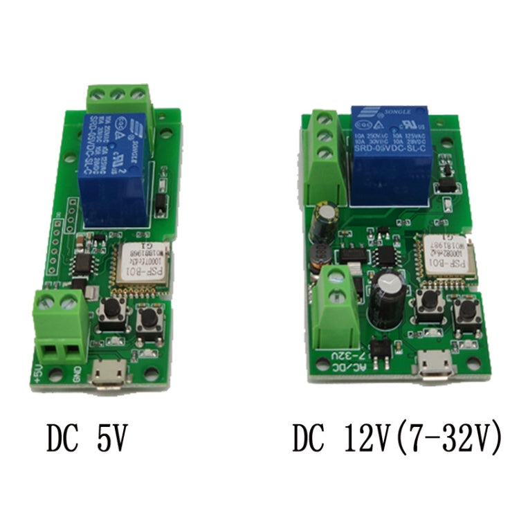 2pcs Sonoff Single Channel WiFi Wireless Remote Timing Smart Switch Relay Module Works, Model: 5V - Smart Switch by Sonoff | Online Shopping UK | buy2fix